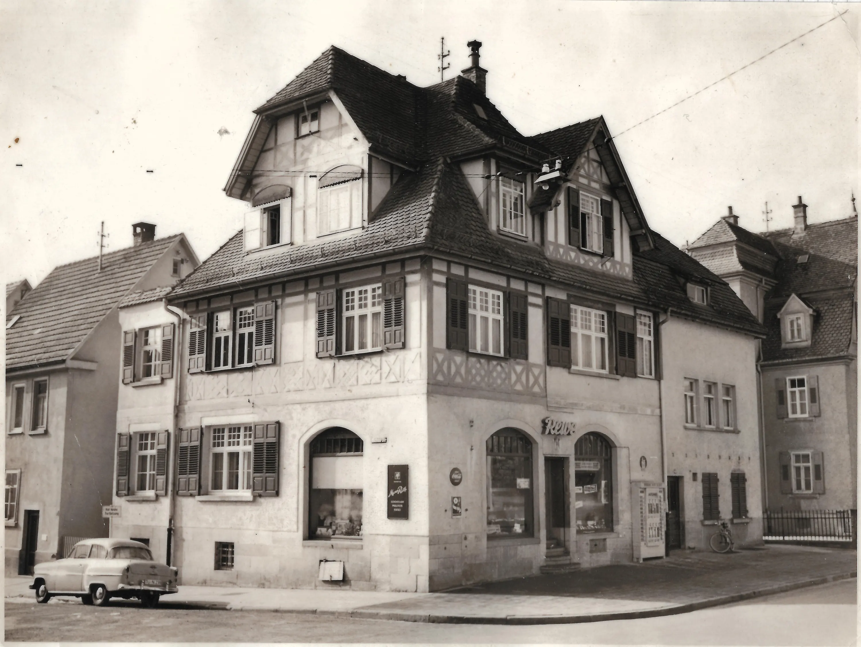 Bäckerei Walker, historische Aufnahme
